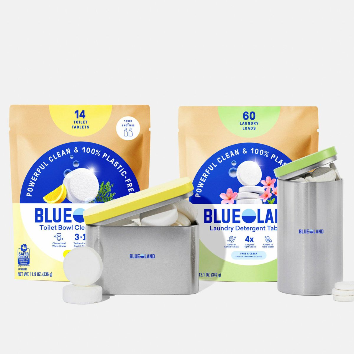 Laundry Detergent & Toilet Bowl Cleaner Kit